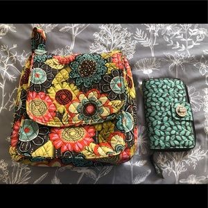 Vera Bradley Mailbag Flower Shower